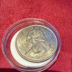 Mint Error State Quarter - Die Break & Doubling 2008 New Mexico Philadelphia